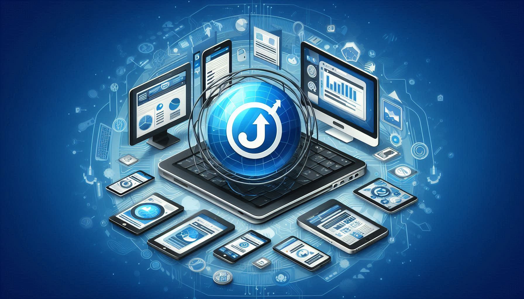 erstellt mit Microsoft Designer Upgrade auf Joomla 5